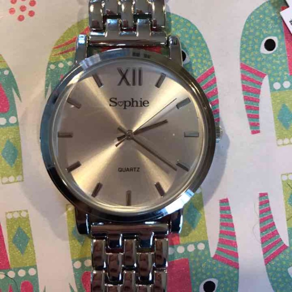 NWT SILVER NORDSTROM WATCH