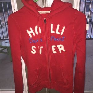 Hollister zip up jacket