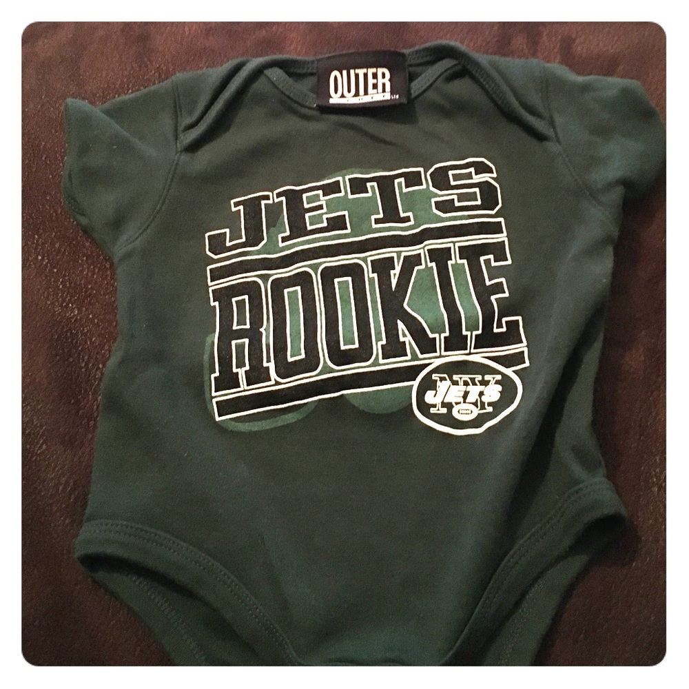 JETS FOOTBALL ONESIE *NWOT*