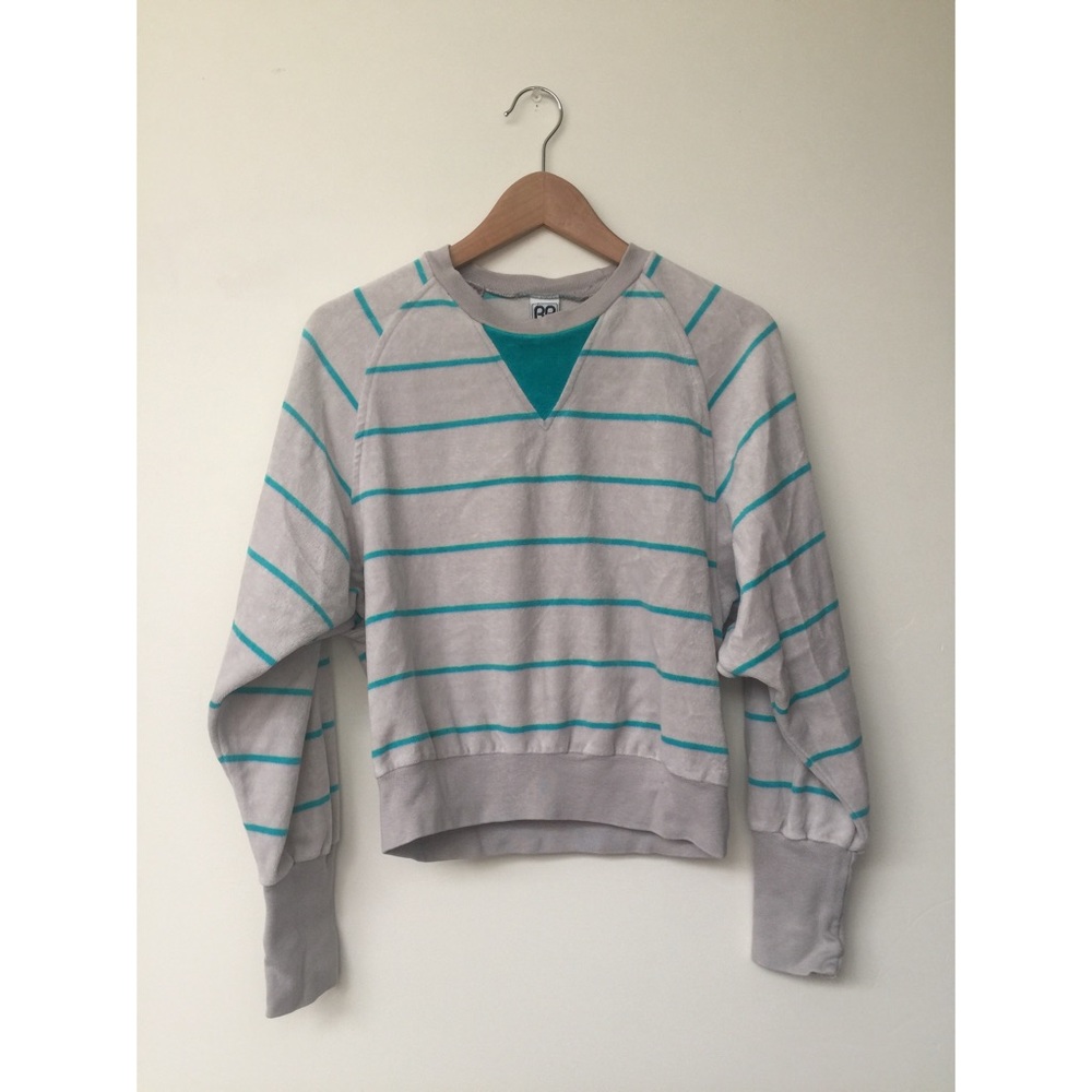 :: Vintage :: velour sweater