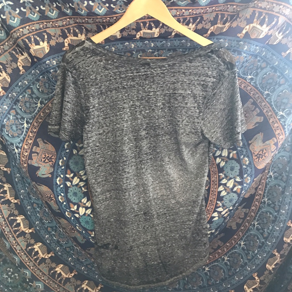 grey v neck - Picture 2 of 3