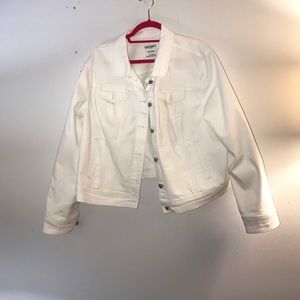 White Jean Jacket - size XXL Old Navy