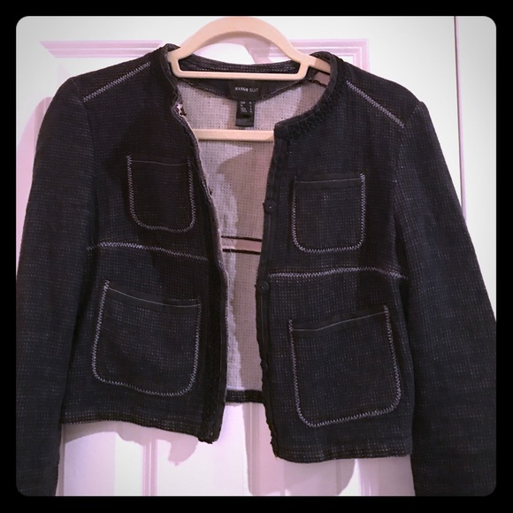 Mango Cropped blazer - Picture 3 of 4