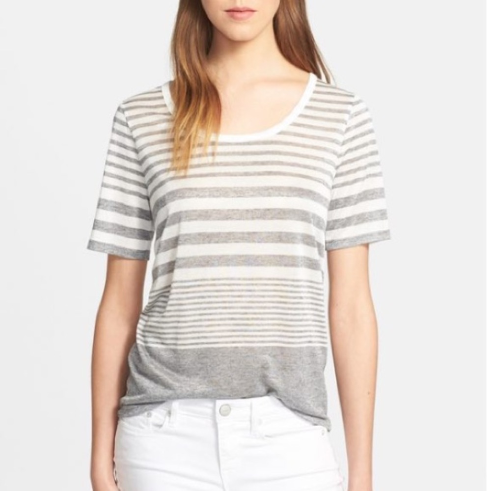 NWOT - Vince - Striped Tee