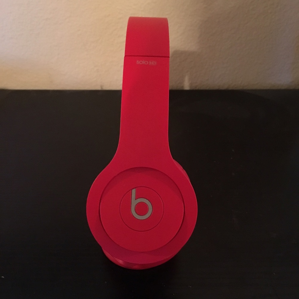 Beats Solo HD Dr. Dre- Matte Red