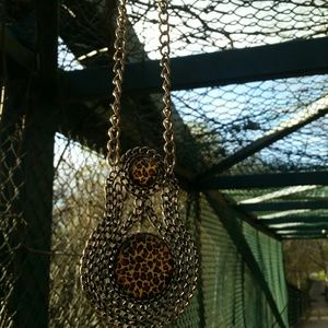 Cheetah Print Necklace