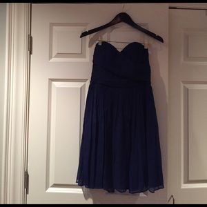 Short J. Crew Bridesmaid Dress