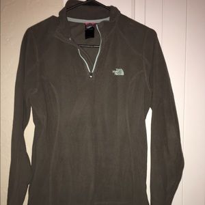 North face fleece 3/4 zip pullover