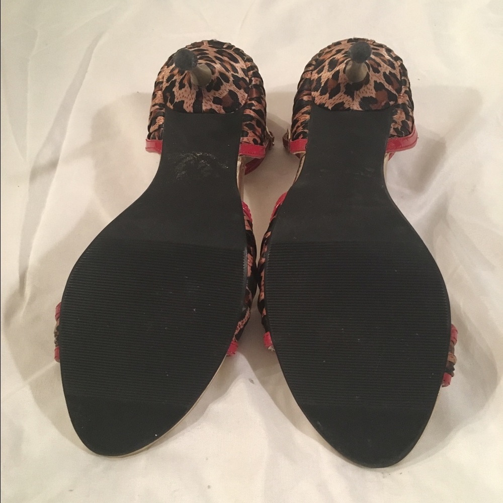 Red + Leopard Pump - Picture 4 of 4