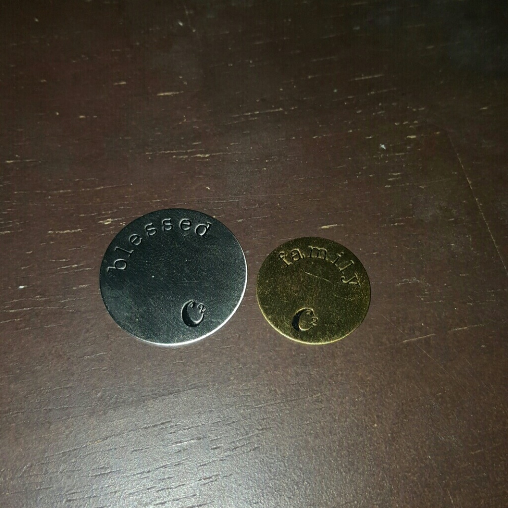 2 Origami Owl Plates 🦉