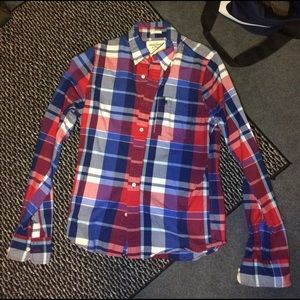 Plaid Button down. Worn once