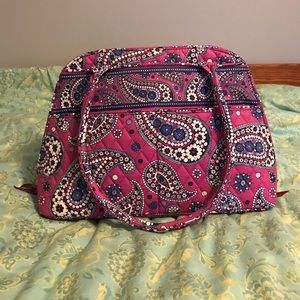 Vera Bradley Bowler Bag! Amazing condition!