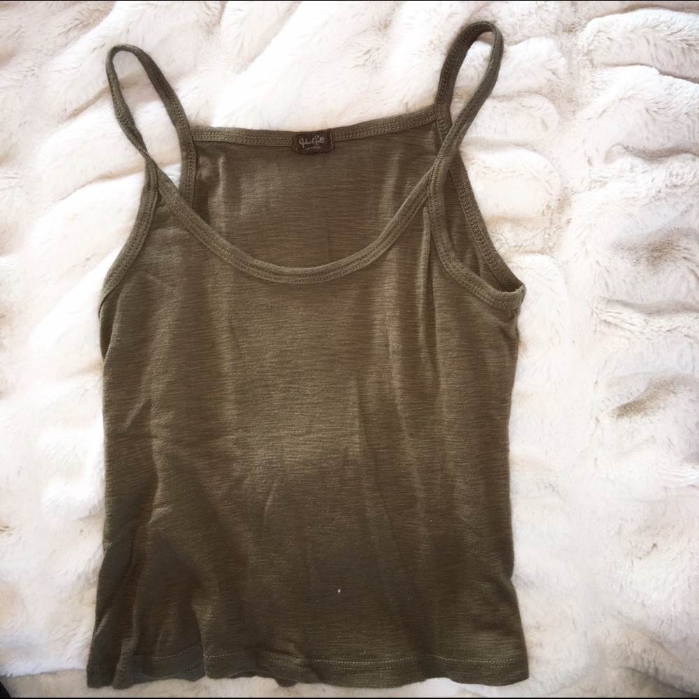 Army green John Galt tank
