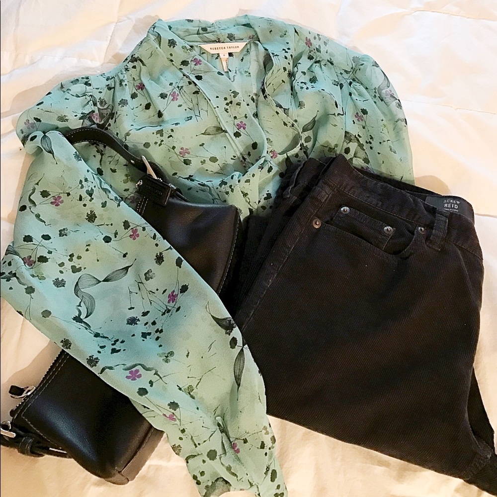 J.Crew Black Cords