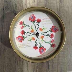 Anthropologie Candle (Poppies & Mandarin scent)