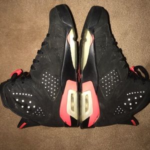 Jordan Retro 6s Black infrared