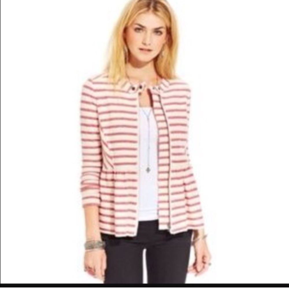 ❌SOLD❌Free people striped jacket