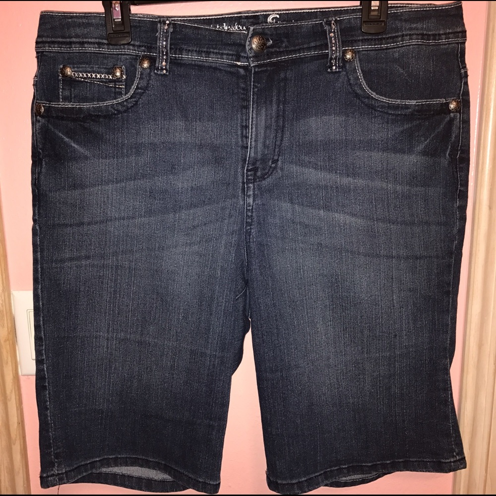 Style & Co. Bermuda Jean Shorts