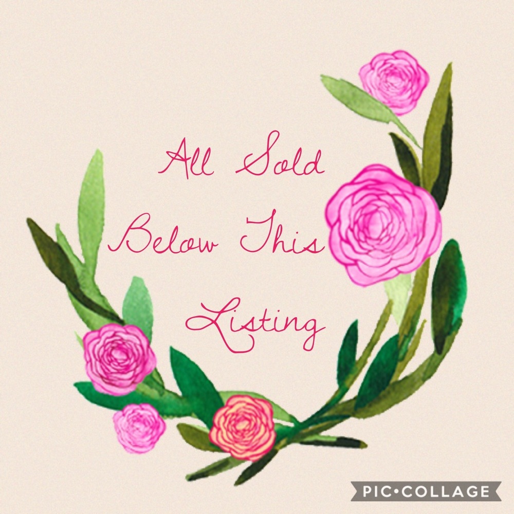 Everything below this listing is sold!