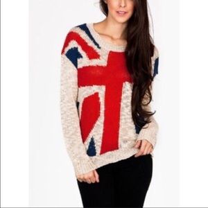 British flag sweater / sweatshirt