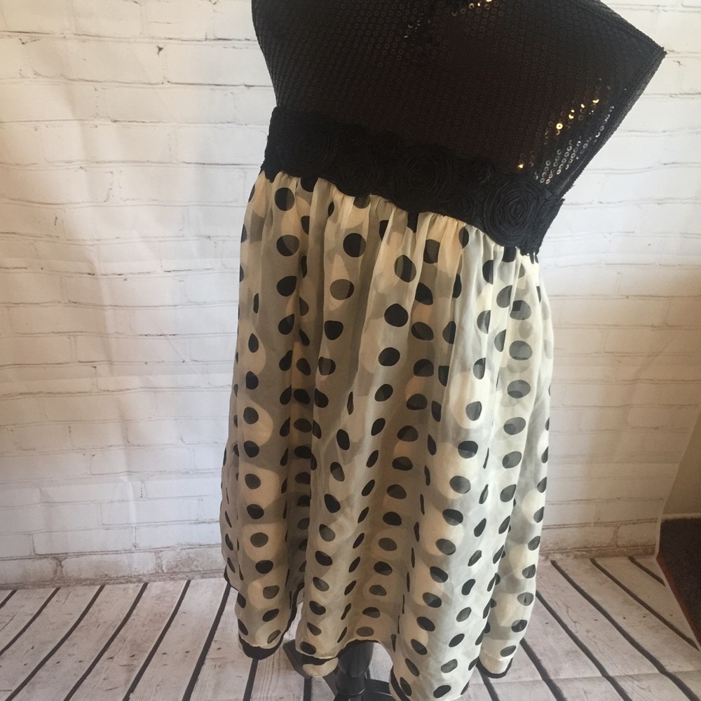 Laundry by design polka dot mini dress