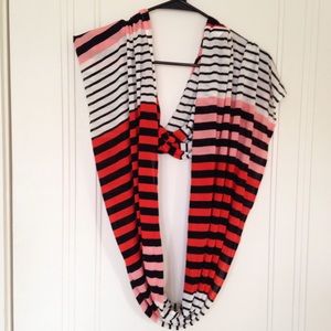 Old Navy Lightweight Striped Infinity Scarf