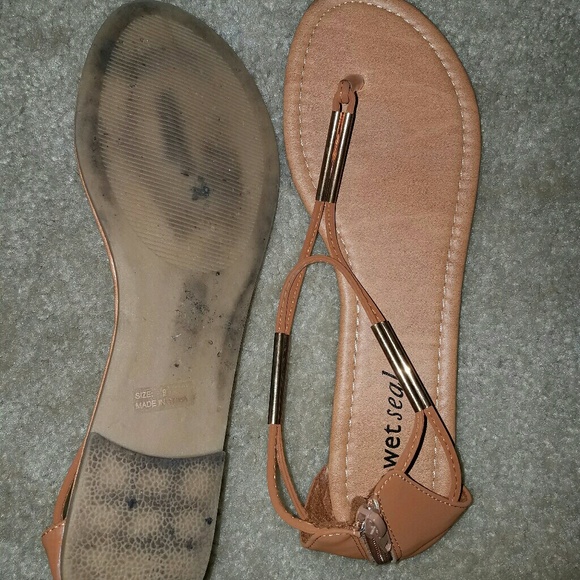 Brown Sandals - Picture 2 of 3