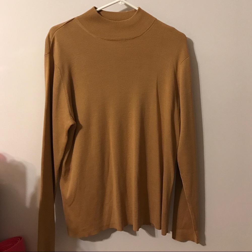 Cold water creek mock-neck sweater!