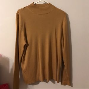 Cold water creek mock-neck sweater!