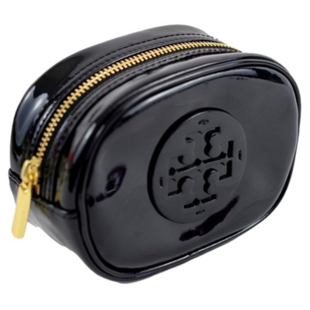 Tory Burch Black Cosmetic Bag