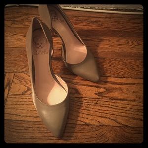 Vince Camuto taupe heels
