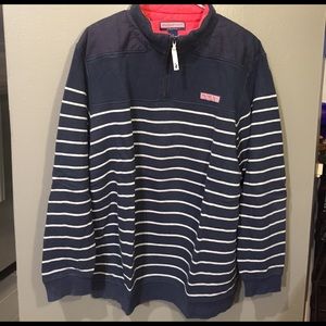 Striped Navy Men's Shep Shirt