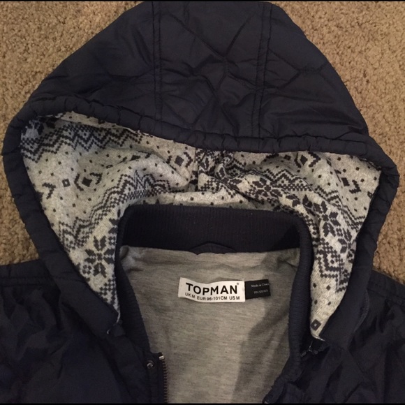 TOPMAN HOODIE JACKET - Picture 2 of 3