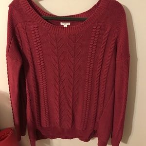 Nordstrom Bp berry colored sweater