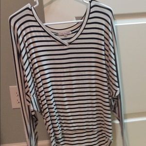 Black and white shirt