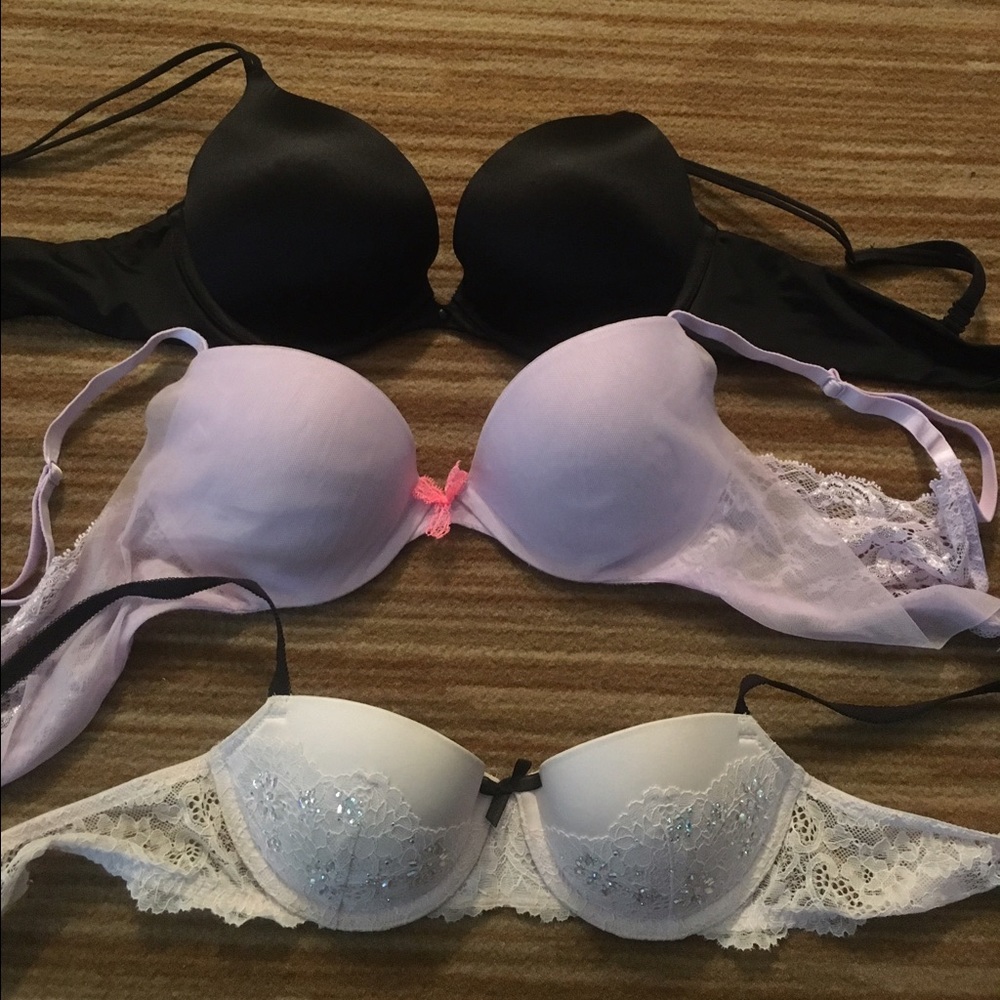 Set of 3 Victoria secret bras