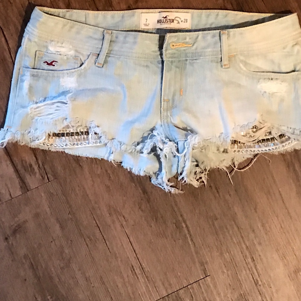 Hollister beaded shorts