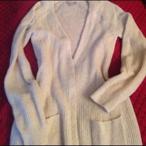 Light weight Marino wool long sweater