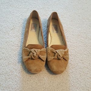 UGG Chestnut Bow Flats