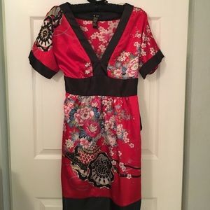 Kimono style dress.