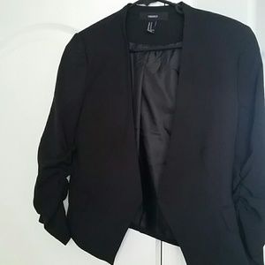Black blazer.