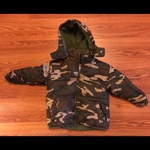 Toddler Boy's Camo Coat