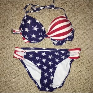 Stars and Stripes Padded Bikini