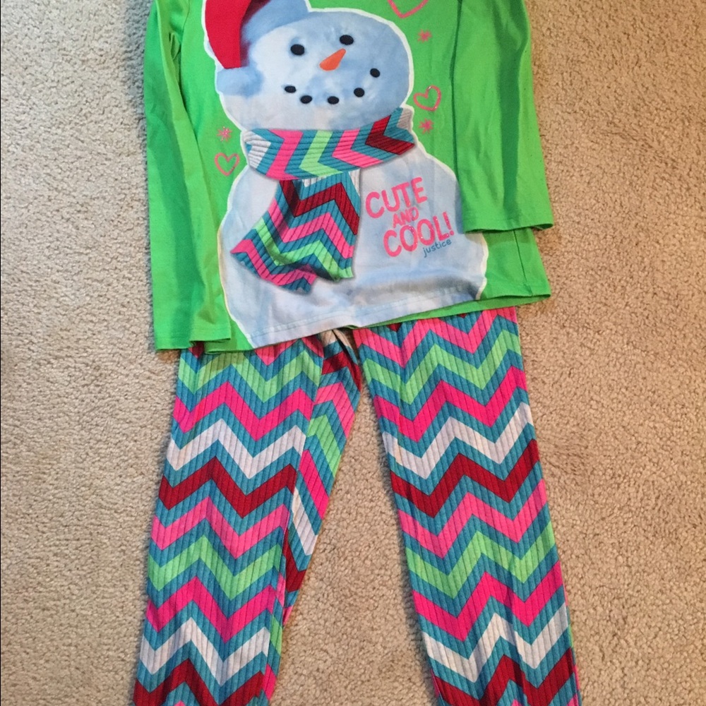 Justice girls pajamas