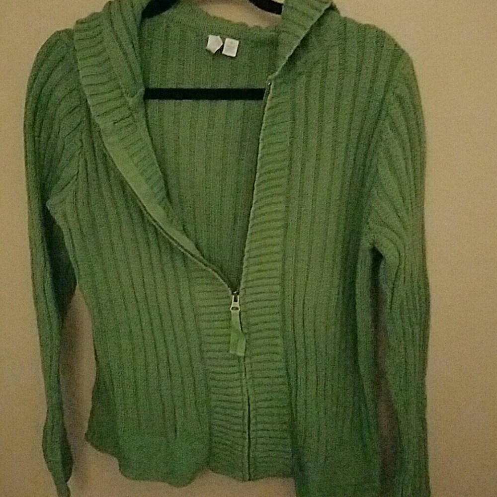 Green sweater