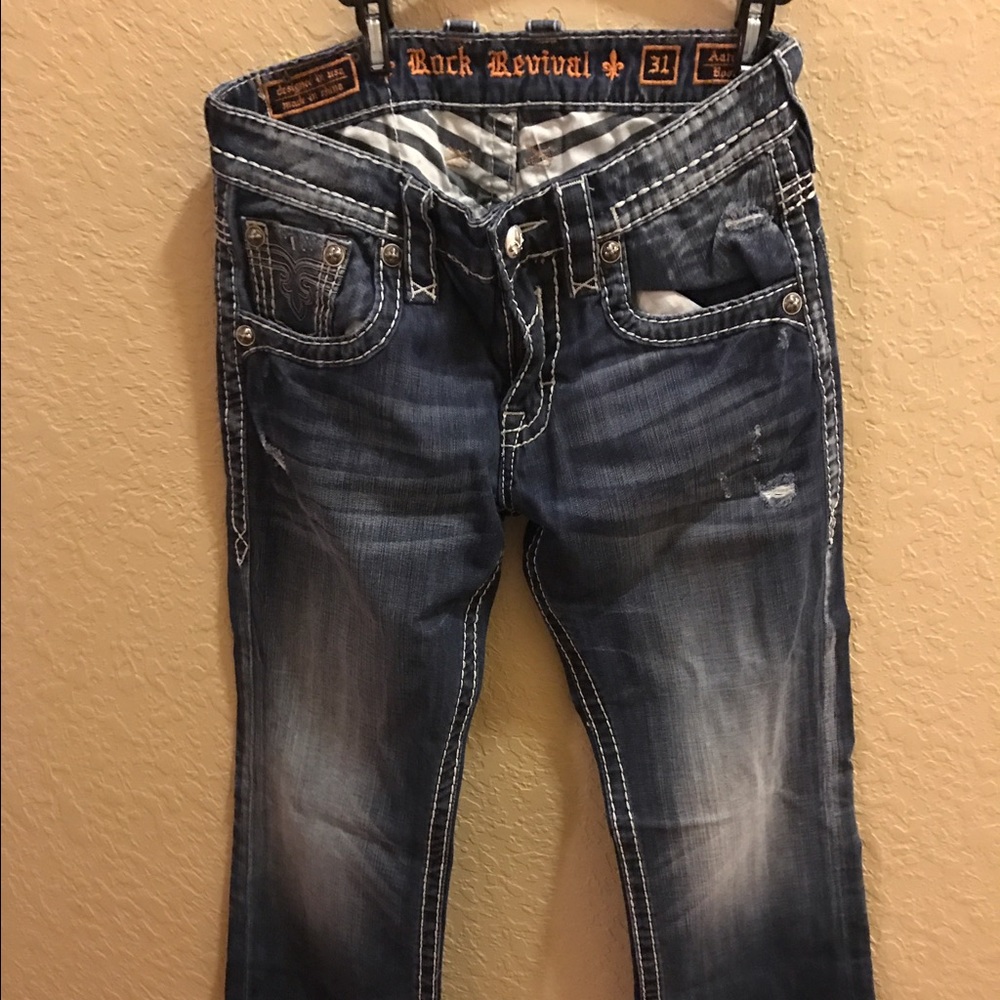 Men's Rock Revival Jeans