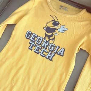 Georgia tech long sleeved women's top