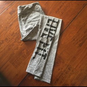 Live Fit. Apparel workout leggings