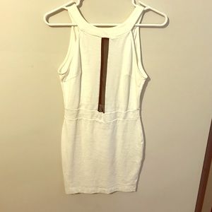 Nasty gal white mini dress