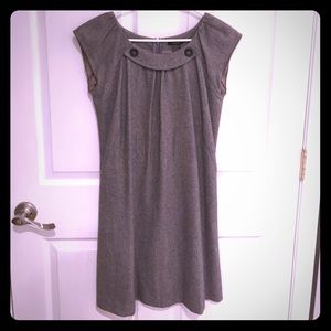 Grey wool Anthropologie dress